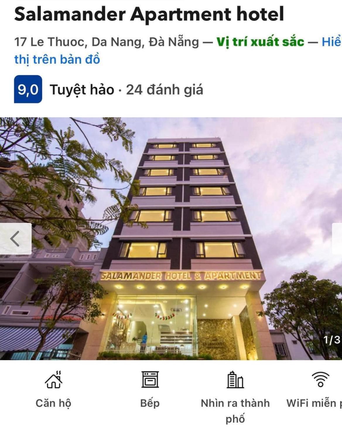 Salamander Apartment Hotel Da Nang Eksteriør billede